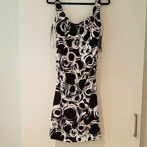 NWT Suzi Chin, lined, summer dress, Sz 12